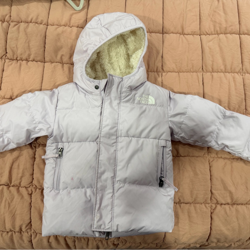 The North Face Lavender Hooded Parka